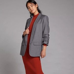 Anthropologie Grey Blazer